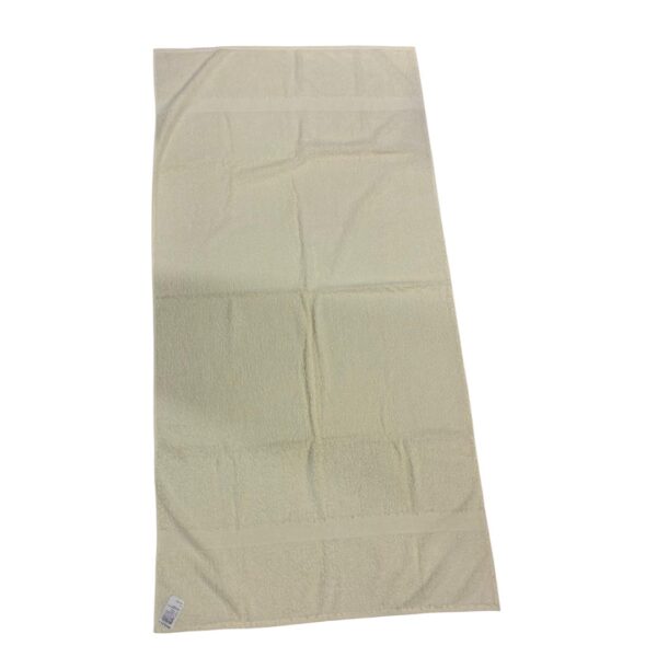 Toallon Unicolor 80x160cm Beige - Protela - Imagen 2