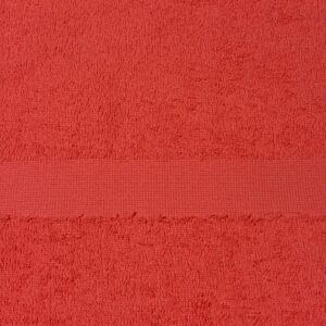 Toallon Unicolor 90x180cm Coral - Protela