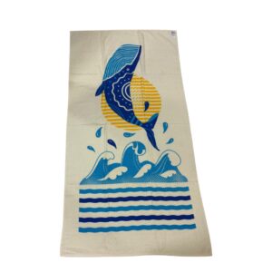 Toallon Estampado 90x180cm Coral - Protela