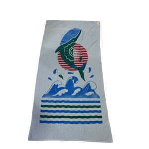 Toallon Estampado 90x180cm Coral - Protela