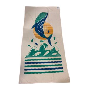 Toallon Estampado 90x180cm Coral - Protela