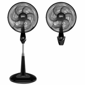 Ventilador SAMURAI Extremo 2en1 Negro 4 Velocidades