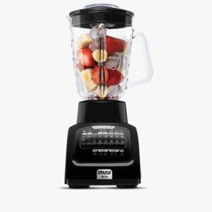 Licuadora IMUSA Infiny Force 10 Velocidades Vaso de Vidrio Negra